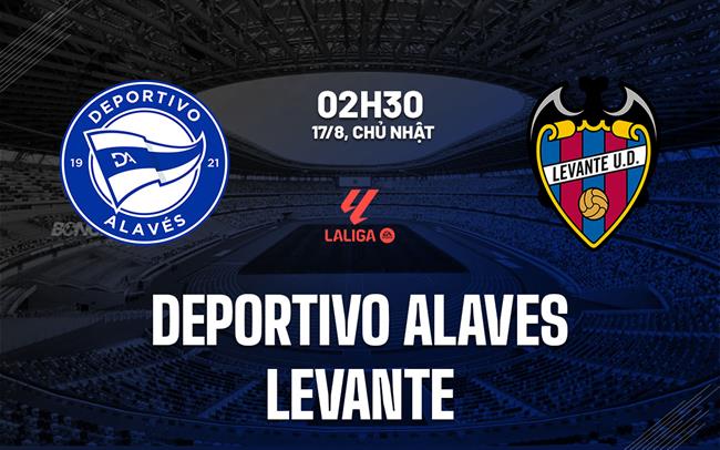 Nhận định Deportivo Alaves vs Levante 2h30 ngày 17/8 (La Liga 2025/26)