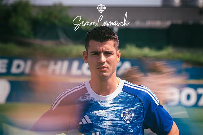 Alvaro Morata chính thức tái hợp Cesc Fabregas ở Como