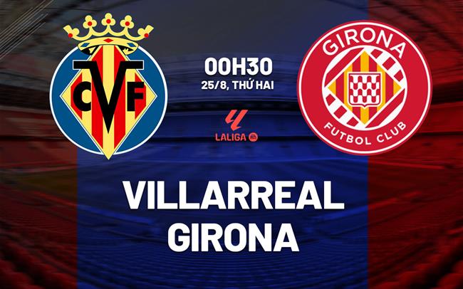 Nhận định bóng đá Villarreal vs Girona 0h30 ngày 25/8 (La Liga 2025/26)