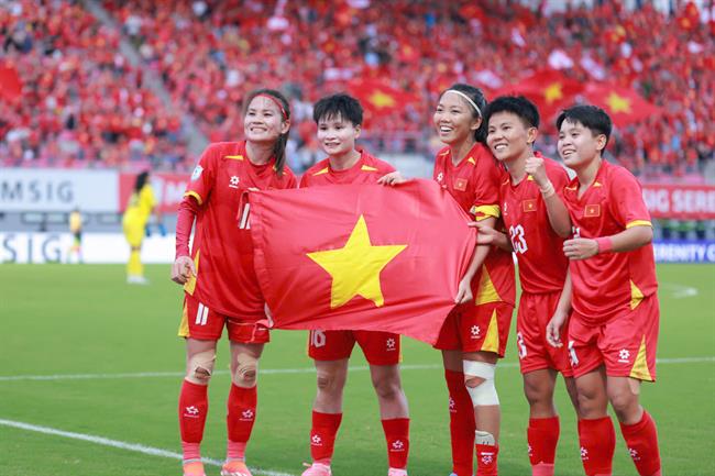 ĐT nữ Việt Nam giải Đông Nam Á 19/8 dT nu Viet Nam giai dong Nam a 19/8