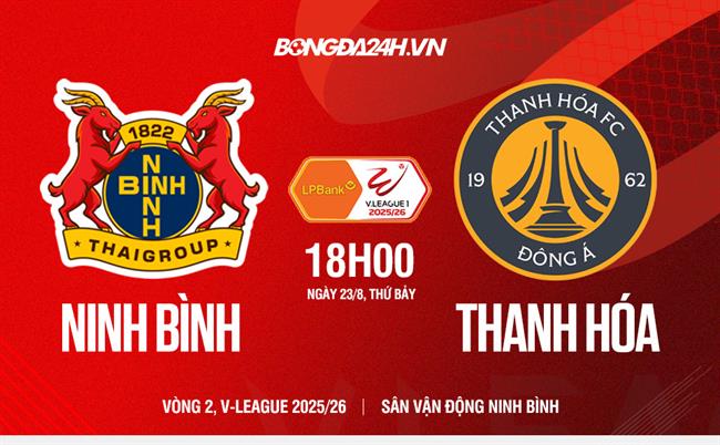 Nhận định Ninh Bình vs Thanh Hóa (18h00 ngày 23/8): Thử thách đầu tiên cho "ngựa ô"