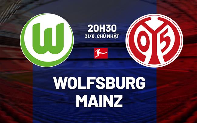 Nhận định bóng đá Wolfsburg vs Mainz 20h30 ngày 31/8 (Bundesliga 2025/26)
