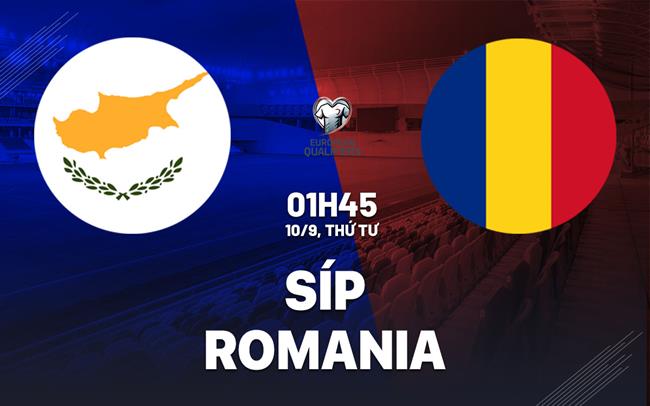 Nhận định bóng đá Síp vs Romania 1h45 ngày 10/9 (Vòng loại World Cup 2026)