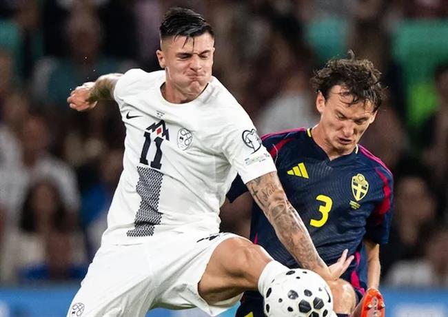 Benjamin Sesko ghi dấu ấn ở đội tuyển Slovenia