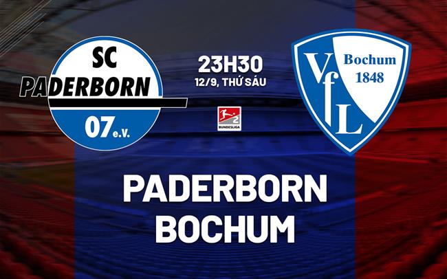 Nhận định bóng đá Paderborn vs Bochum 23h30 ngày 12/9 (Hạng 2 Đức 2025/26)