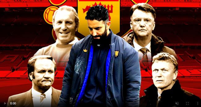 Ruben Amorim là HLV tệ nhất của MU trong 80 năm qua