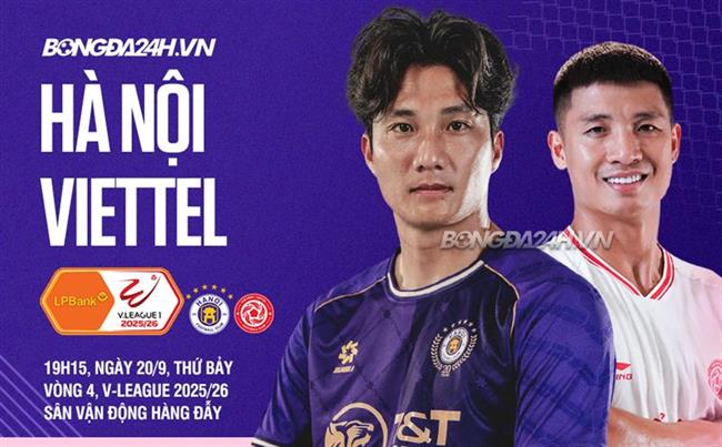 Nhận định Hà Nội vs Thể Công Viettel (19h15 ngày 20/9): Chờ bại binh phục hận