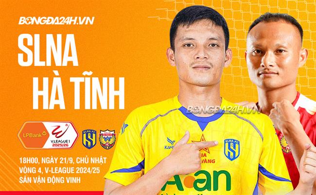 Nhận định SLNA vs Hà Tĩnh (18h00 ngày 21/9): Dễ có chia điểm.