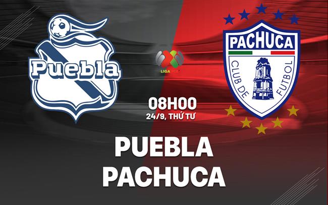 Nhận định bóng đá Puebla vs Pachuca 8h00 ngày 24/9 (VĐQG Mexico 2025/26)