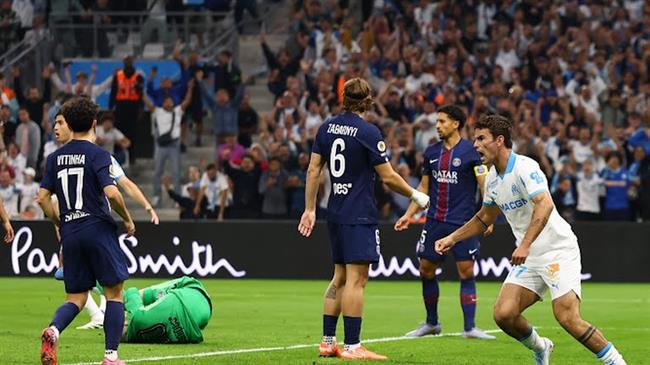 PSG để thua trên sân của Marseille. PSG de thua tren san cua Marseille.