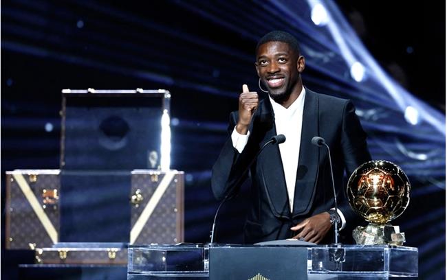 Ousmane Dembele giành Quả bóng Vàng 2025. Ousmane Dembele gianh Qua bong Vang 2025.