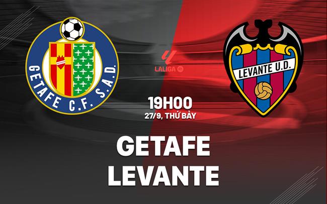 Nhận định bóng đá Getafe vs Levante 19h00 ngày 27/9 (La Liga 2025/26)