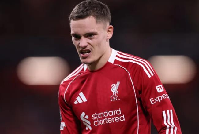 Florian Wirtz thi dau chua qua an tuong o Liverpool.