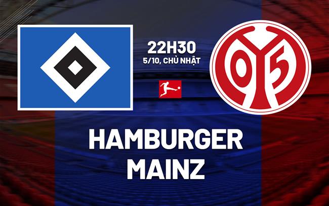 Nhận định bóng đá Hamburger vs Mainz 22h30 ngày 5/10 (Bundesliga 2025/26)