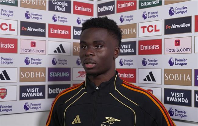 Saka tự hào sau hai cột mốc đáng nhớ tại Arsenal