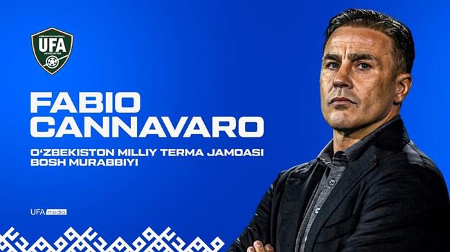ĐT Uzbekistan bổ nhiệm HLV Fabio Cannavaro dự World Cup 2026 1 ĐT Uzbekistan bổ nhiệm HLV Fabio Cannavaro dự World Cup 2026 1