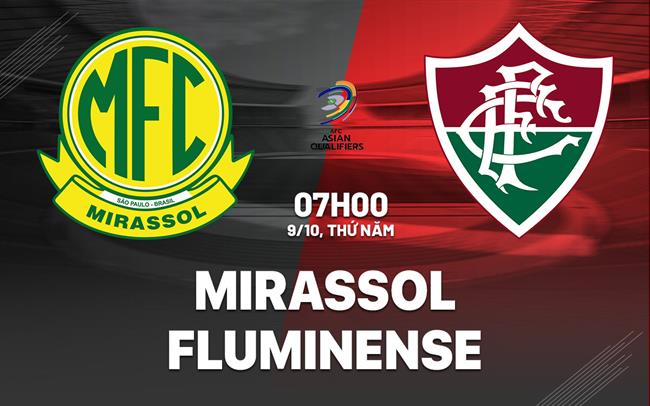 Nhận định bóng đá Mirassol vs Fluminense 7h00 ngày 9/10 (VĐQG Brazil 2025)