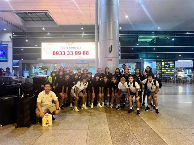 Đối thủ của U17 nữ Việt Nam đến TPHCM, sẵn sàng dự VL châu Á 1