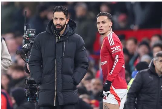 Antony khong duoc Ruben Amorim trong dung o MU.