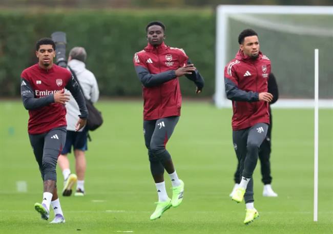 Cái tên bất ngờ trong buổi tập mới nhất của Arsenal