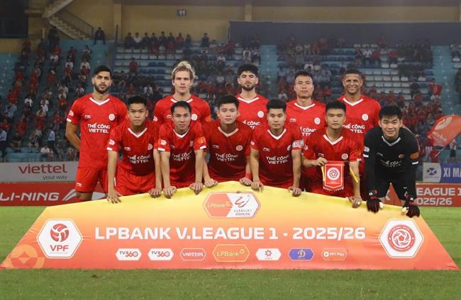 Thể Công Viettel thay sân nhà ở lượt về V.League 2025/26