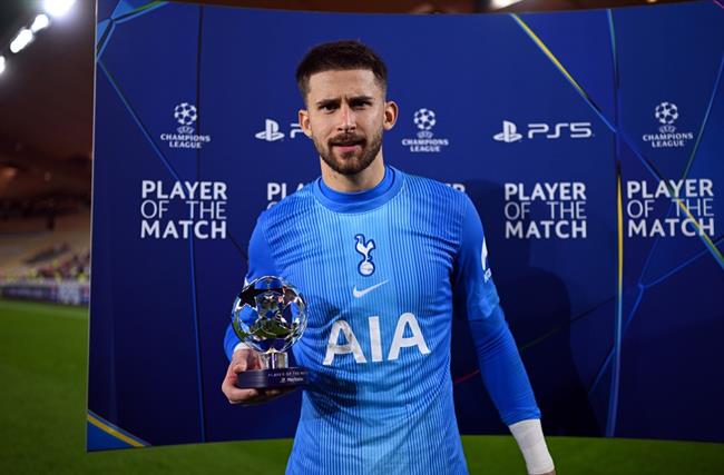 Vicario chỉ trích tinh thần thi đấu của Tottenham trước Monaco