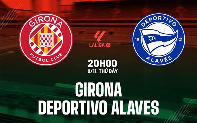 Nhận định bóng đá Girona vs Deportivo Alaves 20h00 ngày 8/11 (La Liga 2025/26)