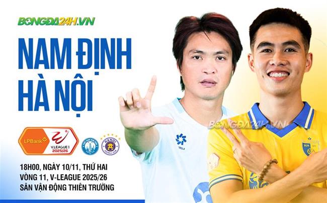 Nhận định Nam Định vs Hà Nội (18h00 ngày 10/11): Thắng để hi vọng