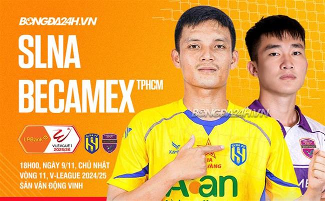 Highlights SLNA vs Becamex TPHCM: Ngoại binh định đoạt cuộc chơi (Vòng 11 LPBank V.League 1-2025/26)