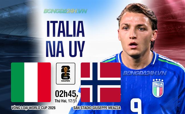 Italia vs Na Uy Italia vs Na Uy