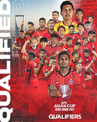 ĐT Singapore giành vé dự Asian Cup sau 43 năm 1