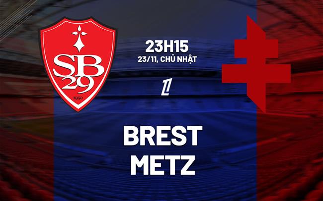 Nhận định bóng đá Brest vs Metz 23h15 ngày 23/11 (Ligue 1 2025/26)