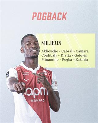 Paul Pogba chính thức trở lại đội hình AS Monaco 1 Paul Pogba chính thức trở lại đội hình AS Monaco 1