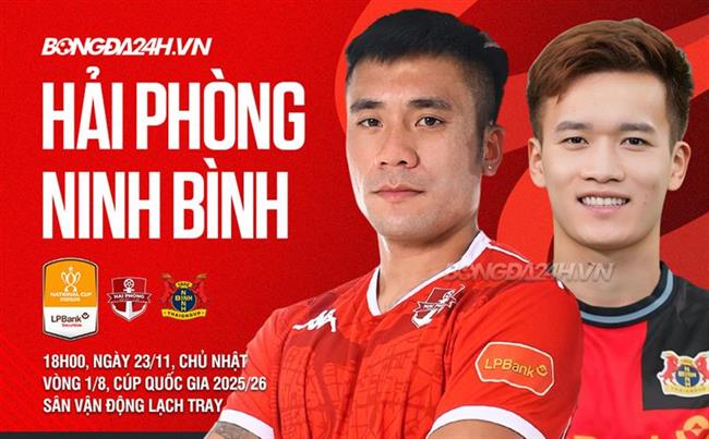 Highlights Hải Phòng vs Ninh Bình: Sai lầm của hàng thủ (Cúp quốc gia Chứng khoán LPBank 2025/26)