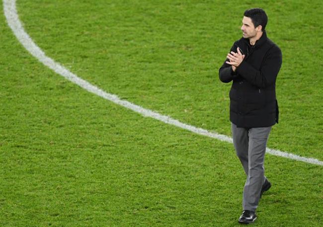 Mikel Arteta rat hai long khi Arsenal ha Bayern Munich.