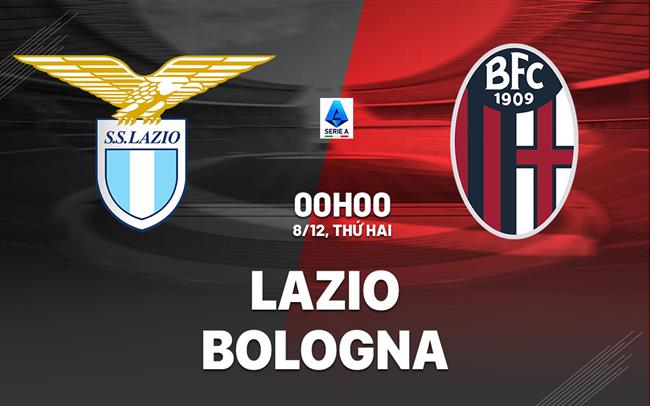 Nhận định Lazio vs Bologna (00h00 ngày 8/12): Điểm tựa Olimpico
