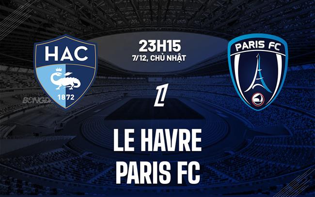 Nhận định bóng đá Le Havre vs Paris FC 23h15 ngày 7/12 (Ligue 1 2025/26)