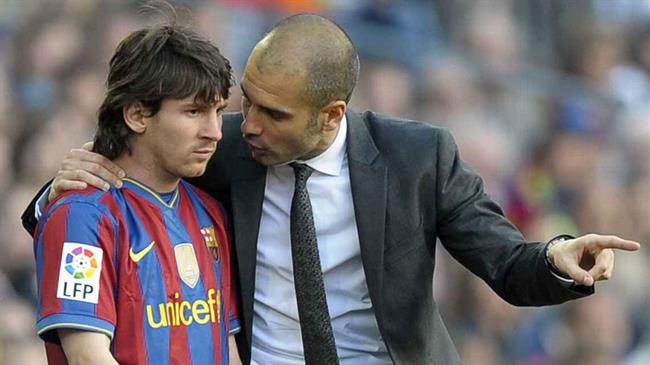 Lionel Messi Pep Guardiola Lionel Messi Pep Guardiola