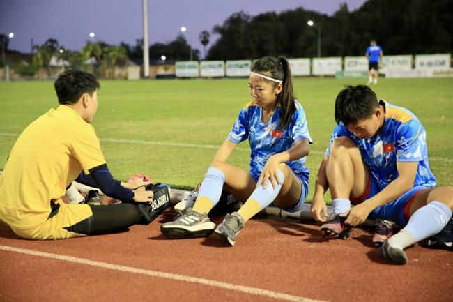 ĐT nữ Việt Nam sẵn sàng trước đại chiến với Philippines