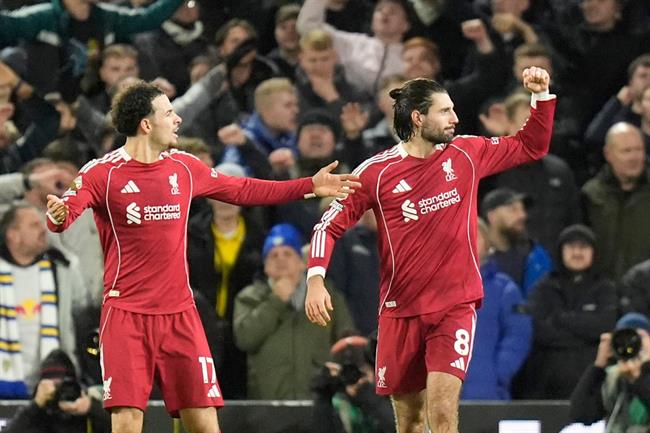 Những con số không thể bỏ qua sau trận Leeds 3-3 Liverpool