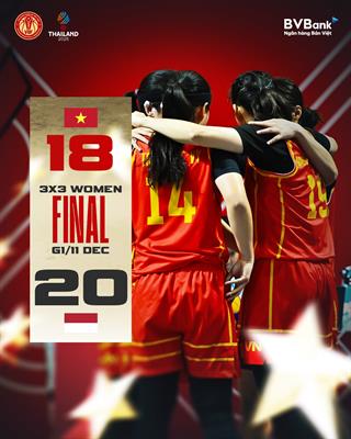 ĐT bóng rổ nữ Việt Nam lỡ cơ hội bảo vệ chức vô địch SEA Games 1 ĐT bóng rổ nữ Việt Nam lỡ cơ hội bảo vệ chức vô địch SEA Games 1