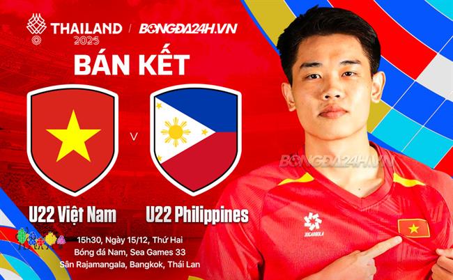 U22 Việt Nam vs U22 Philippines link xem trực tiếp SEA Games hôm nay
