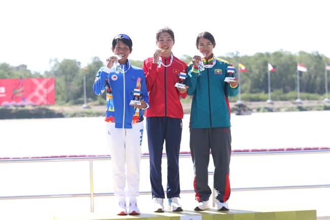 Tay chèo 3 năm tập chay trên cạn giành HCV SEA Games