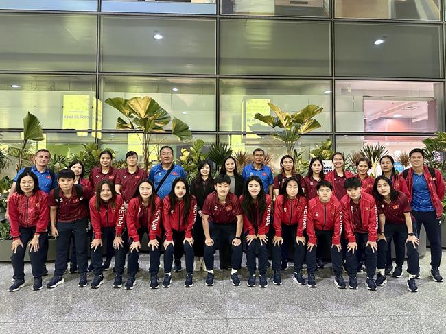 ĐT nữ Việt Nam trở về nước, khép lại SEA Games 33 với nhiều dư âm