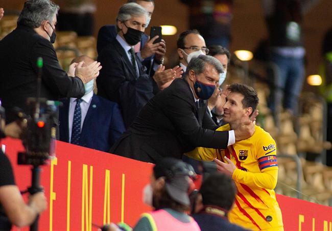 Joan Laporta mong có thể gặp lại Messi