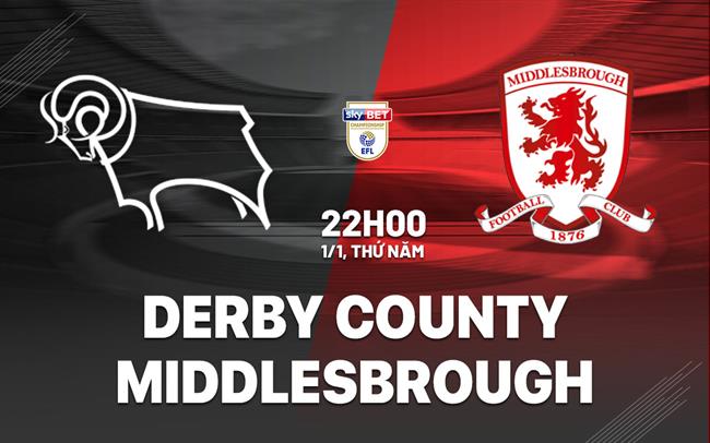 nhan dinh bong da du doan Derby County vs Middlesbrough hang nhat anh championship hom nay nhan dinh bong da du doan Derby County vs Middlesbrough hang nhat anh championship hom nay
