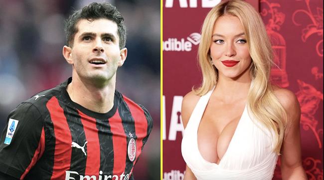 Pulisic bac tin hen ho voi Sydney Sweeney