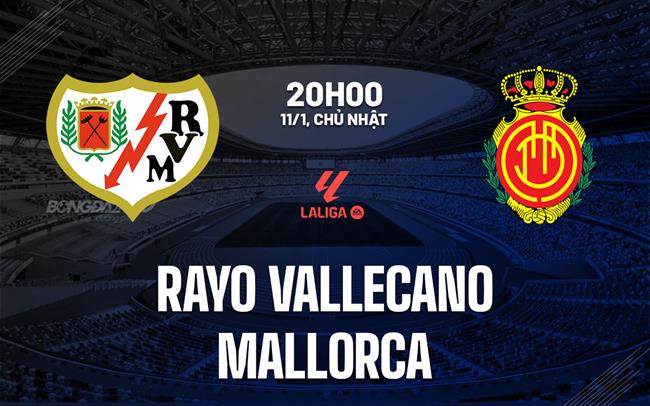 Nhận định Rayo Vallecano vs Mallorca (20h00 ngày 11/1): Khó khăn bủa vây
