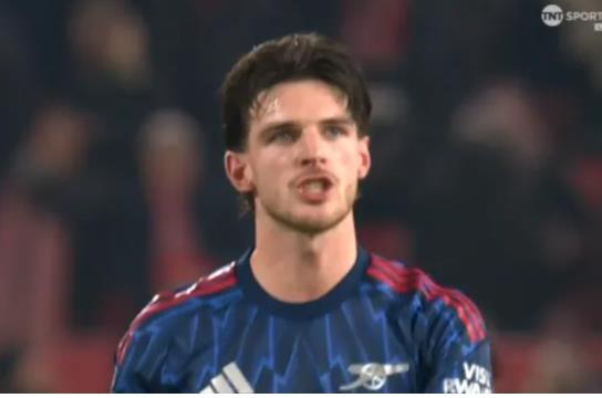 Declan Rice chỉ trích màn trình diễn của Arsenal trước Nottingham 