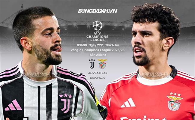 Nhận định Juventus vs Benfica (3h00 ngay 22/1): Chờ tài Mourinho
